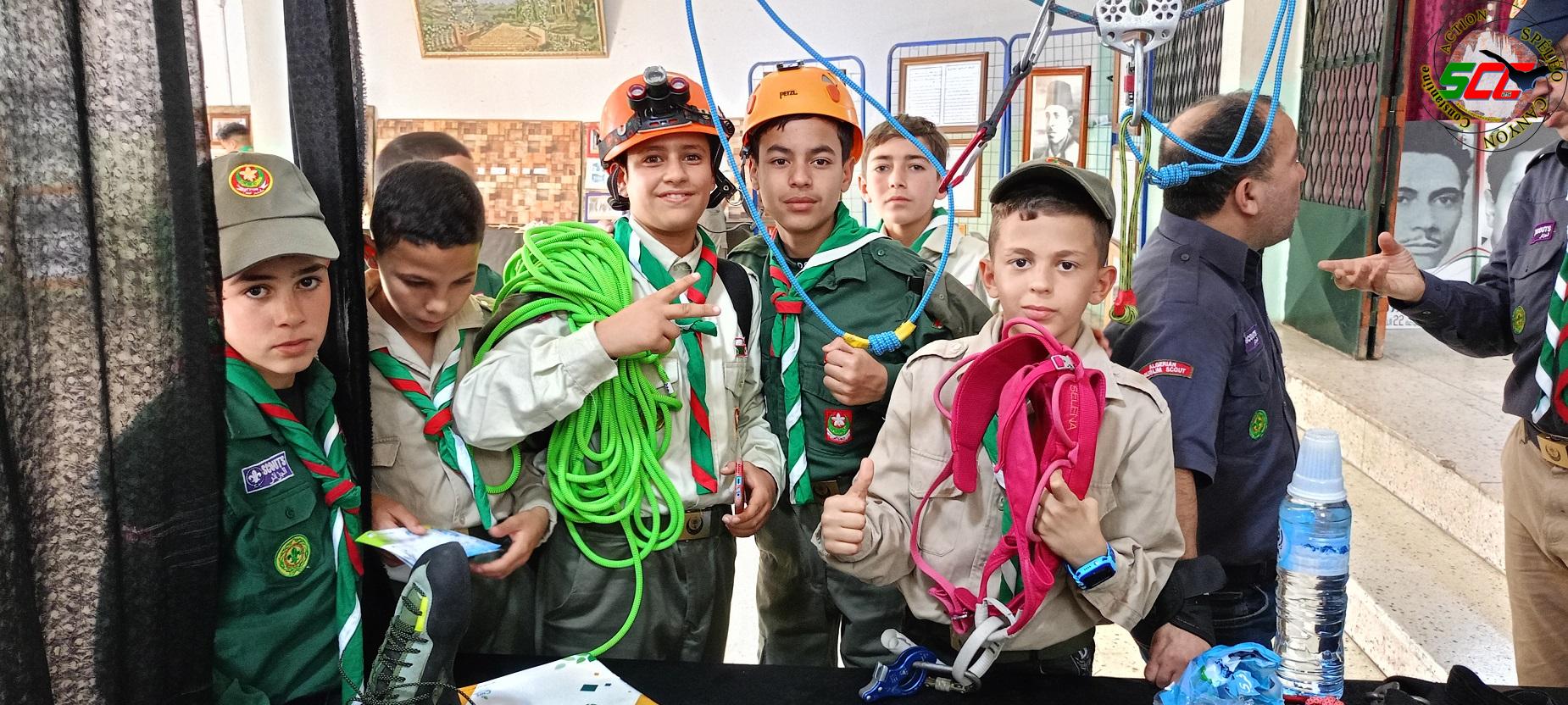 Célébration de la Journée nationale des Scouts Musulmans Algériens
